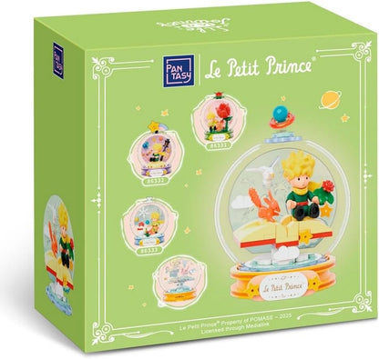 Pantasy Set Construction Figure The Little Prince Sitting on a Book (86334