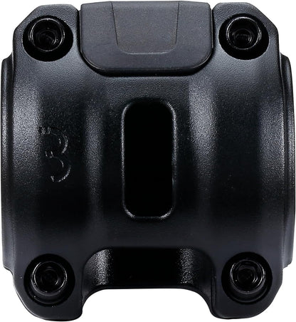 BBB Cycling ActionStem - Suspension Stem for Road Bike, Gravel Bike & E-bike - 31.8mm - Adjustable 0° to +3.5° - High Shock Absorption - Multiple Riding Positions - Length: 90mm - BHS-52