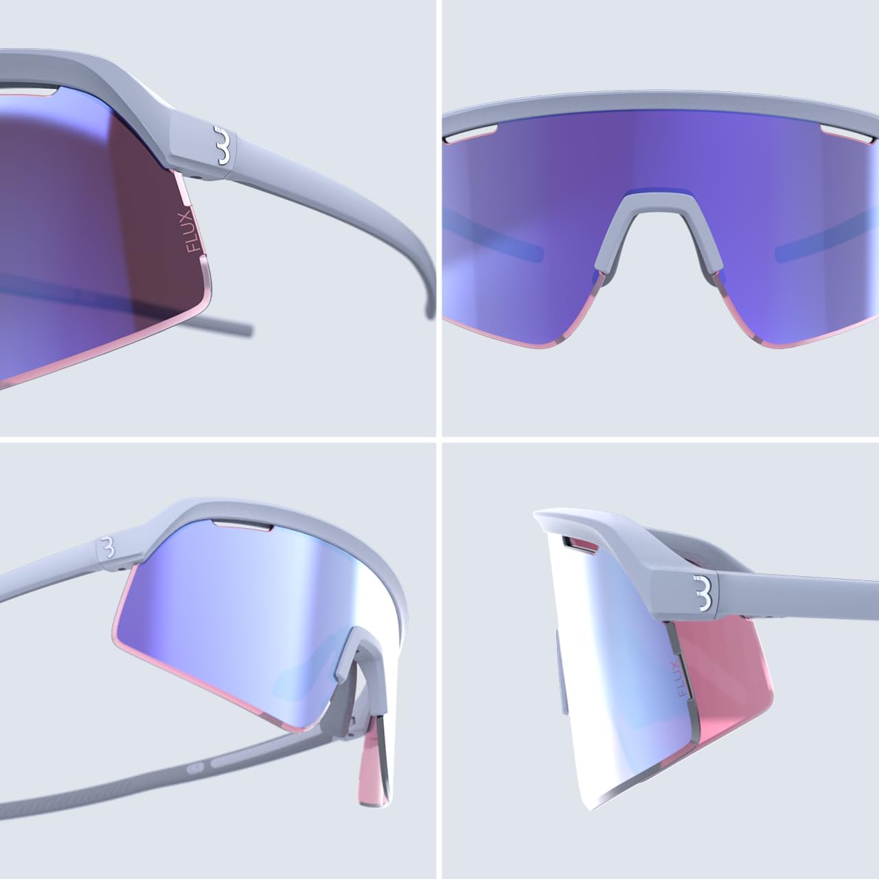 BBB Unisex Valor Flux Cycling Glasses