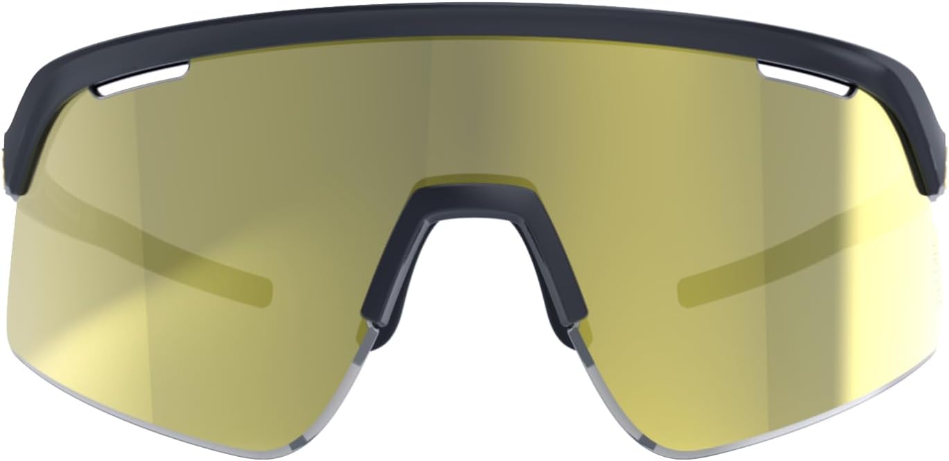 BBB Cycling Glasses Photochromic High Contrast Sports Glasses Professional Cycling Sunglasses Men and Women 100% UV Protection Gravel Bike Road Bike & MTB Valor PH Glossy Black BSG-81PH