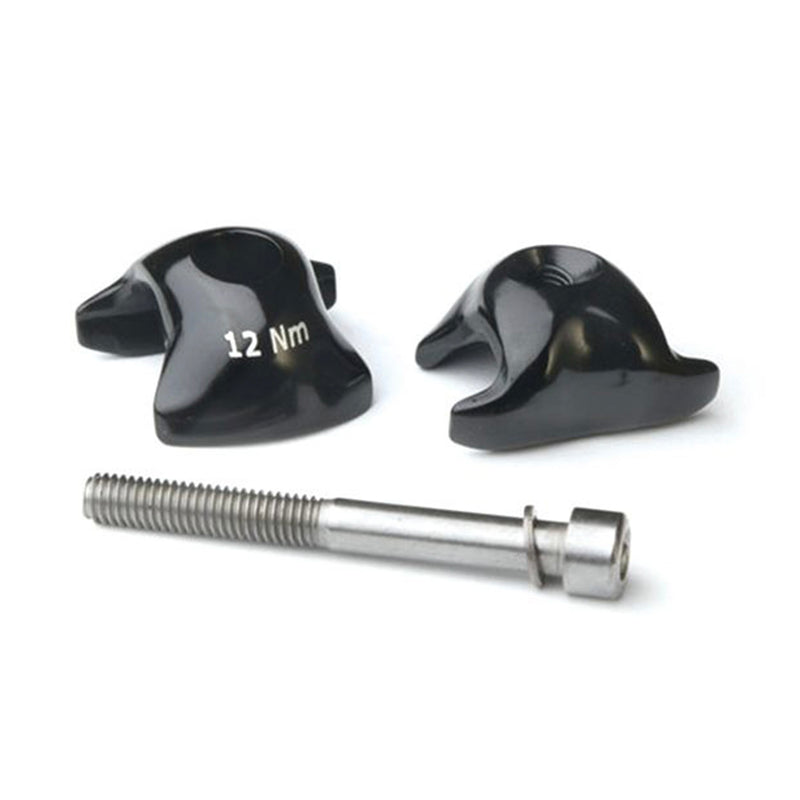 Ritchey Wcs Alloy 1-Bolt Rail Clamps Black 8Mm X 8.5Mm