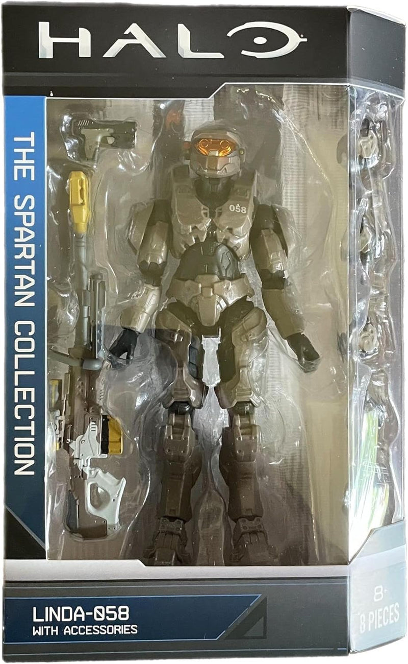 HALO The Spartan Collection Series 6 Spartan Linda-058 6.5" Action Figure with Accessories