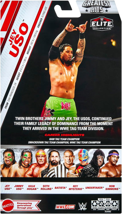 WWE Elite Collection - Greatest Hits - Jey Uso