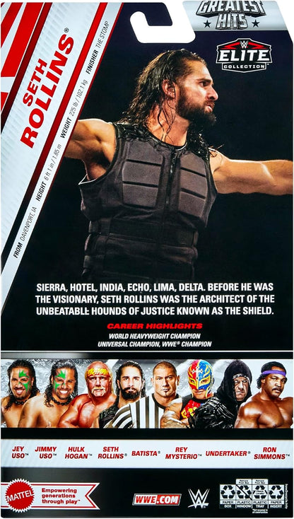 WWE Seth Rollins (Shield) Elite Greatest Hits 7 Toy Wrestling Action Figure