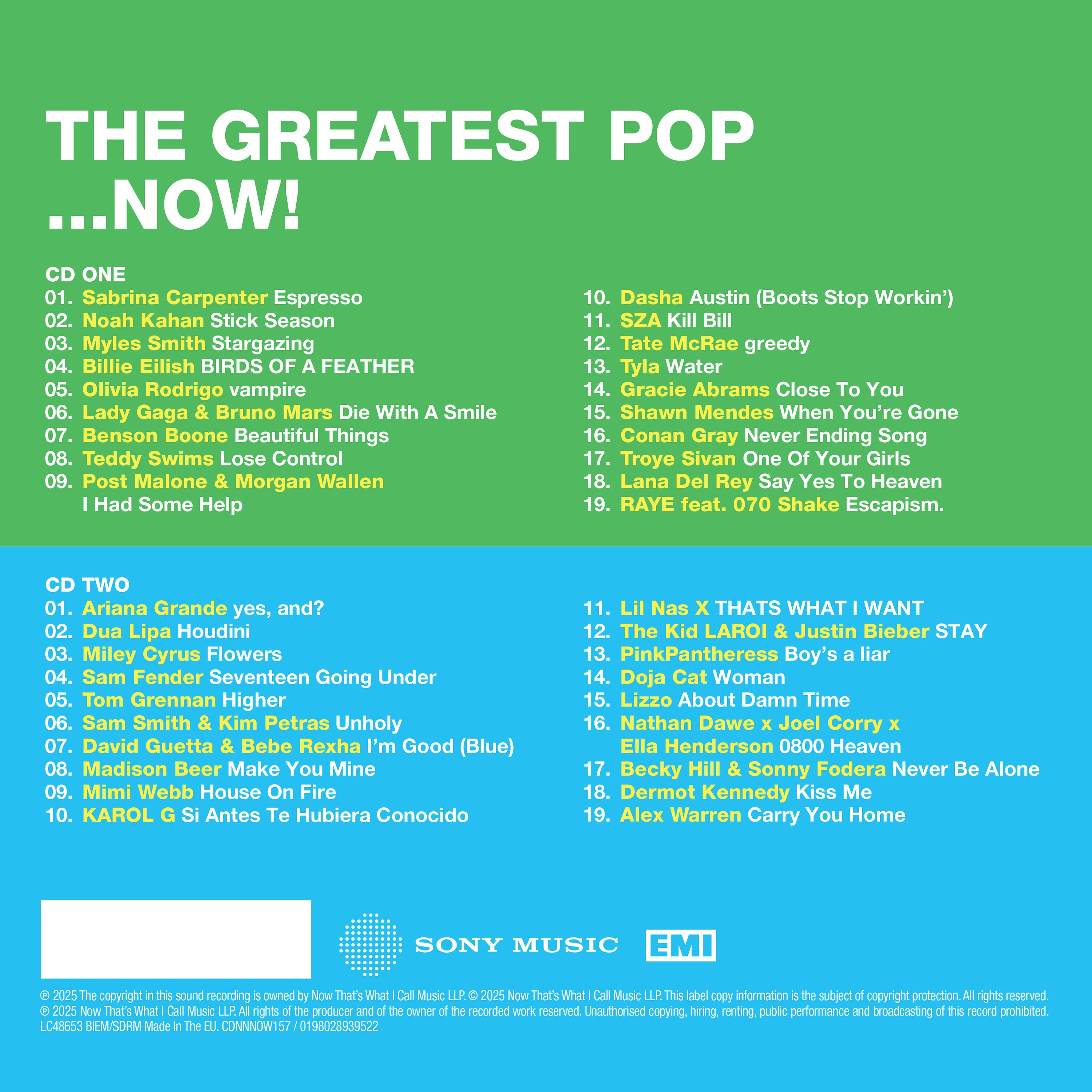NOW That's What I Call Pop!