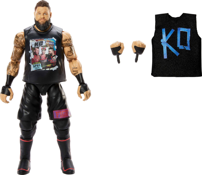 Mattel WWE Elite Action Figure & Accessories, Series #116 6-inch Collectible Kevin Owens with 25 Articulation Points & Swappable Hands