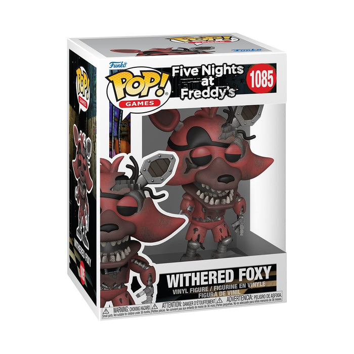 Funko Pop! Games: Five Nights At Freddy's (FNAF) - Withered Foxy - Five Nights At Freddy's - Collectable Vinyl Figure - Gift Idea - Official Merchandise - Toys for Kids & Adults - Video Games Fans