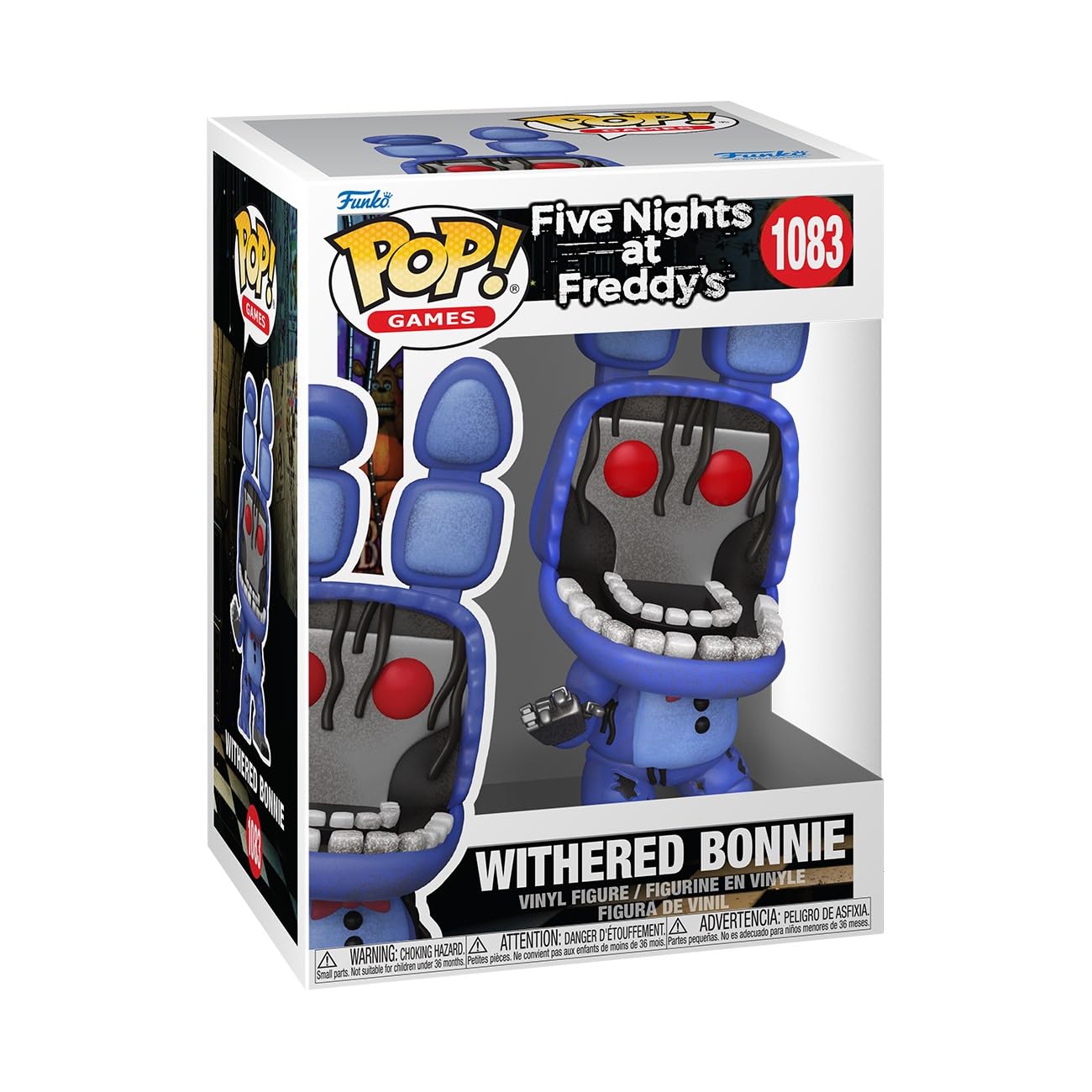 Five Nights At Freddy's Withered Bonnie (Games) vinylfiguur 1083 Funko Pop! standaard