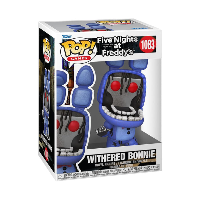 Funko Pop! Games: Five Nights At Freddy's (FNAF) - Withered Bonnie the Rabbit - Five Nights At Freddy's - Collectable Vinyl Figure - Gift Idea - Official Merchandise - Toys for Kids & Adults