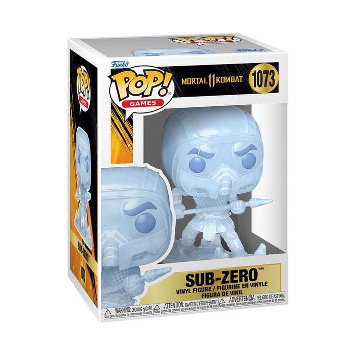 Funko Pop! Games: MK11 Fatality - Sub-Zero - Sub-Zero - Mortal Kombat Game Franchise - Figura de Vinilo Coleccionable - Idea de Regalo - Mercancia Oficial - Juguetes para Niños y Adultos