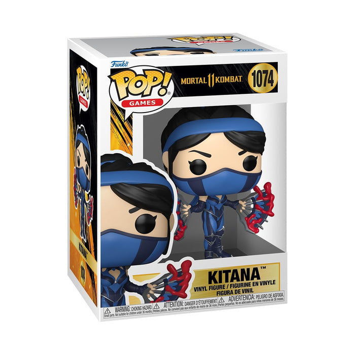 Funko POP! Games: MK11 Fatality - Kitana - Mortal Kombat Game Franchise - Collectable Vinyl Figure - Gift Idea - Official Merchandise - Toys for Kids & Adults - Video Games Fans