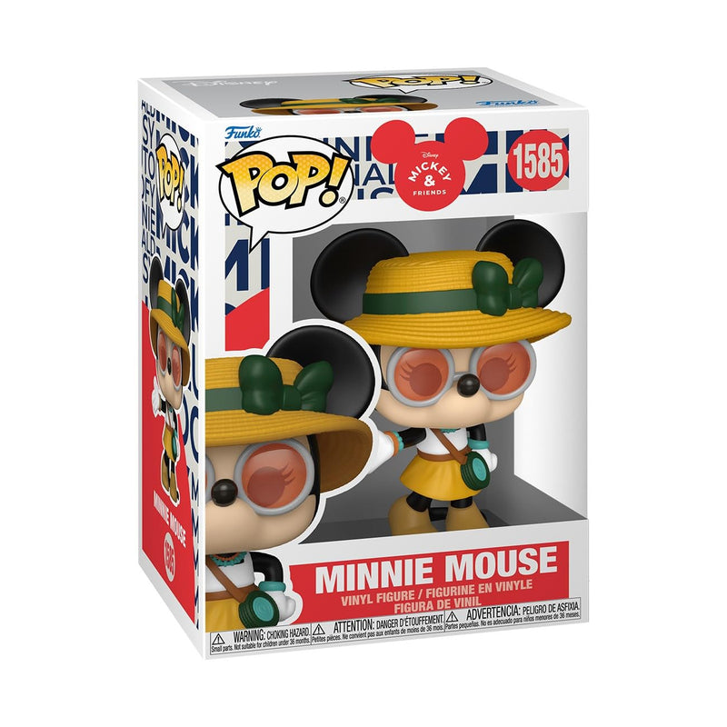 Funko Pop! Disney: MiRL - Minnie Mouse - (Fstvl)  - Disney Characters - Figura de Vinilo Coleccionable - Idea de Regalo - Mercancia Oficial - Juguetes para Niños y Adultos - Movies Fans