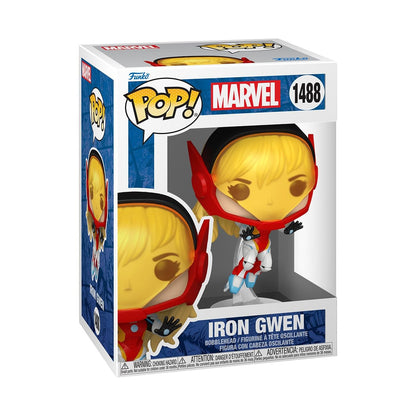 Funko Pop! SGGV - Iron Gwen - Cómics Marvel - Figura de Vinilo Coleccionable - Idea de Regalo - Mercancia Oficial - Juguetes para Niños y Adultos - Comic Books Fans
