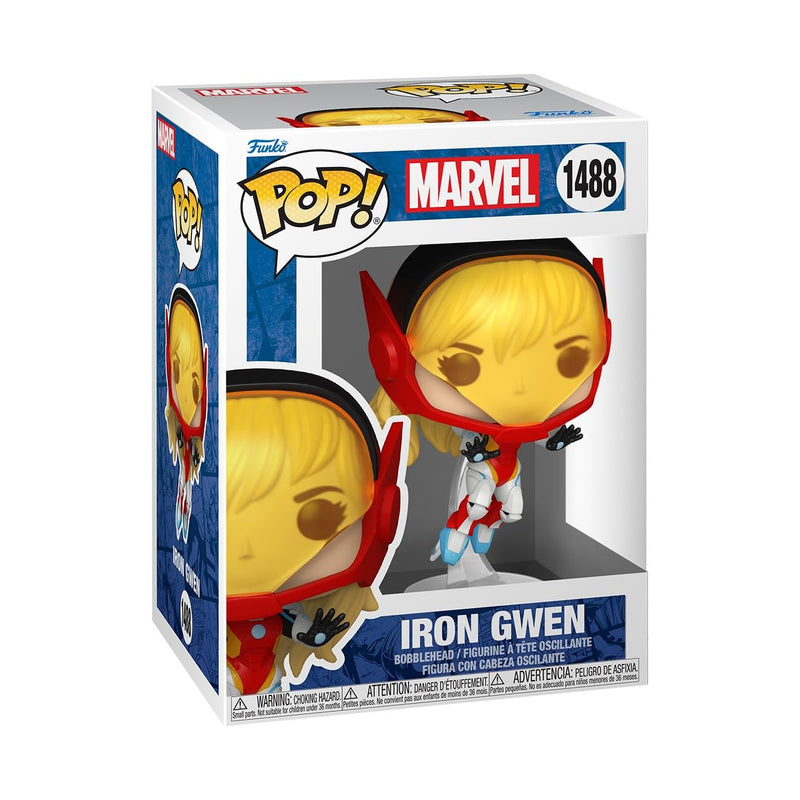 Funko Pop! SGGV - Iron Gwen - Cómics Marvel - Figura de Vinilo Coleccionable - Idea de Regalo - Mercancia Oficial - Juguetes para Niños y Adultos - Comic Books Fans