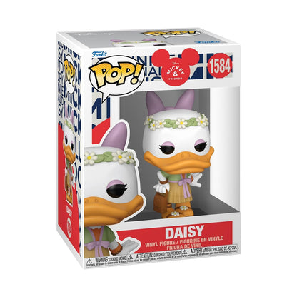 Funko Pop! Disney: MiRL - Daisy Duck - (Fstvl)  - Disney Characters - Figura de Vinilo Coleccionable - Idea de Regalo - Mercancia Oficial - Juguetes para Niños y Adultos - Movies Fans