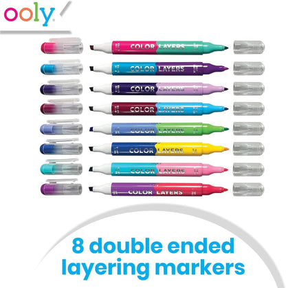 Layering Markers - 8 stuks