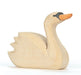 Ostheimer - 15902 - Schwan, Kopf hoch, Holz, Handarbeit, 8,2cm x 6,5cm x 2,5cm