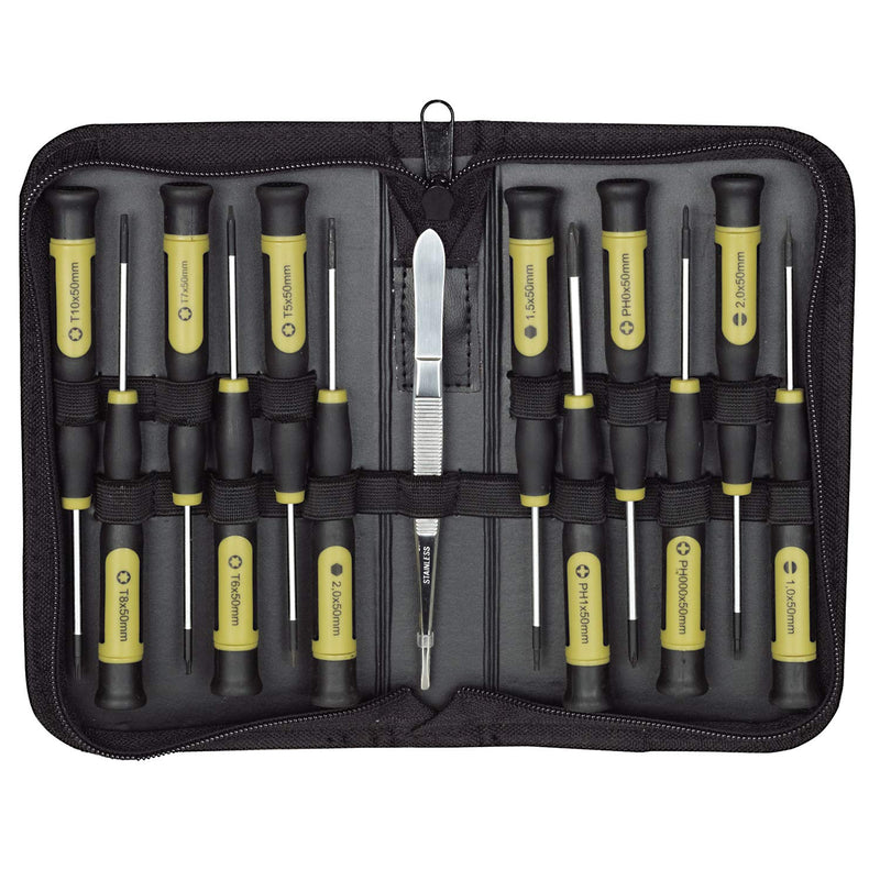 Proxxon - Micro-driver Schroevendraaierset 13 Delig, Etui