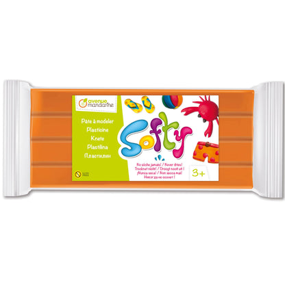 DARWI 1-delige klei SOFTY 500 GRS. sinaasappel, oranje
