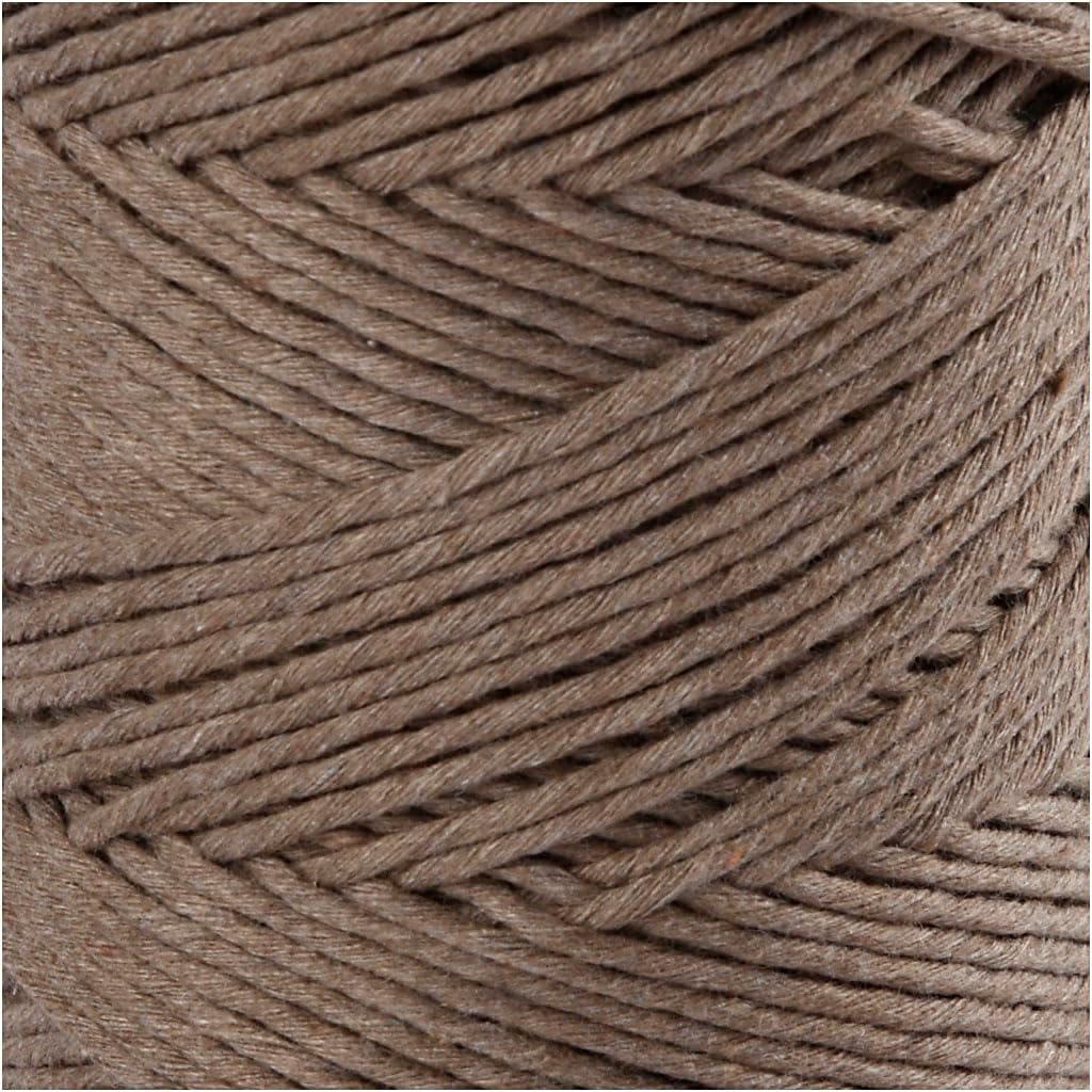 Creativ Company - Macrame Koord Lichtbruin 198m