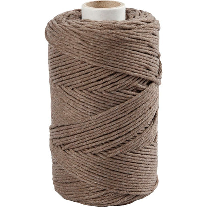 Creativ Company - Macrame Koord Lichtbruin 198m