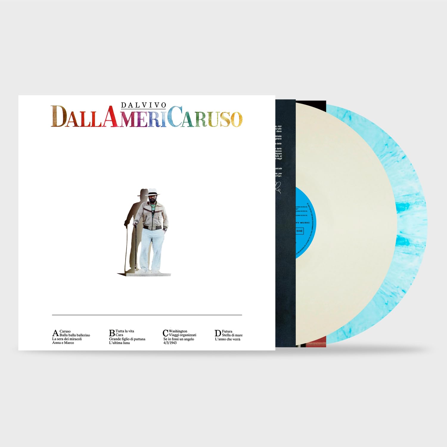 Dallamericaruso Clear, White & Blue