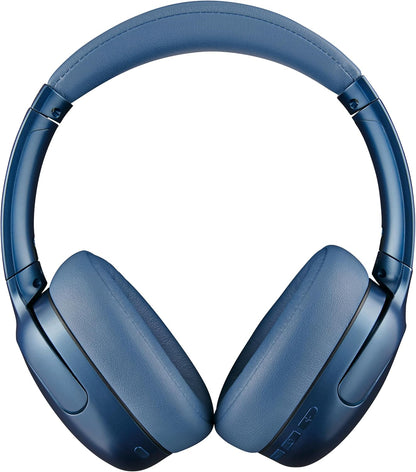 Intenso O400HA Over-Ear Headphones - Hybrid Active Noise Cancelling, up to 75 Hours Runtime and Bluetooth 5.3, with Music Mode, Transparency Mode and Fast Charging Time, Blue