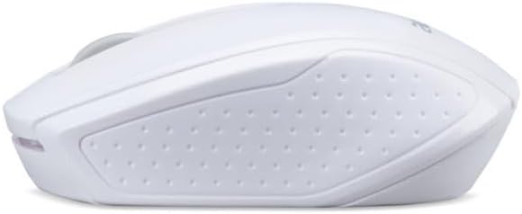 Acer Mouse cromato senza fili G69 RF2.4G (1600 DPI, certificazione WWCB, gestione intelligente della potenza, design sottile, rotella di scorrimento fine), bianco