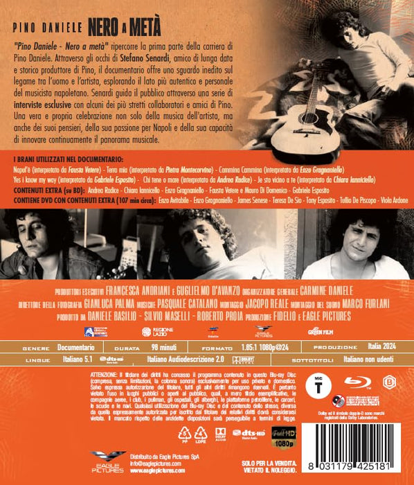 Pino Daniele Nero A Meta` (Br + Dvd Extra) (Box Dvd+Br)