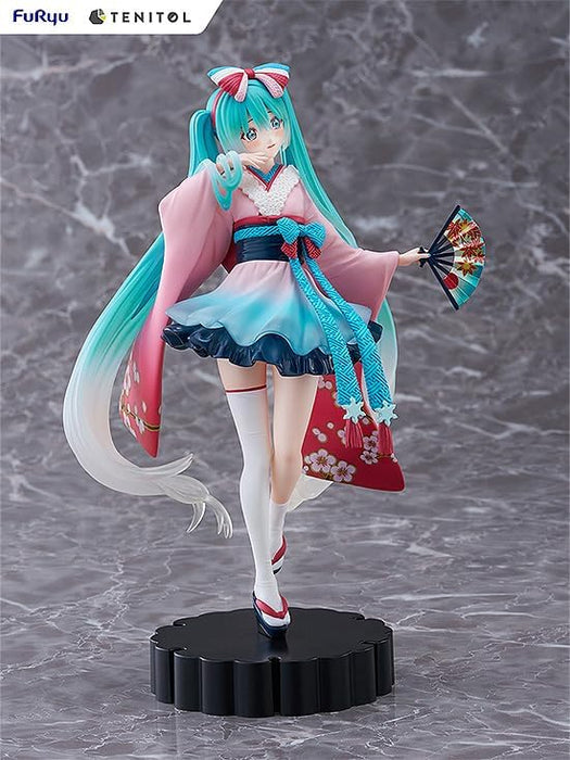 Hatsune Miku statuette Neo Tokyo Series Kimono 22 cm