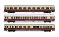 HR4373 DB, 3-unit pack TEE Bavaria (Apmz, Avmz + ARDm), red/beige livery, ep. IV Passenger Coaches