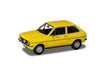 Corgi Diecast Model Vehicles - VA12513 Ford Fiesta MkI 1.3 Ghia, Signal Yellow, Men & Women Souvenir Gifts from UK - Small Die Cast Toy Car Models for Boys, Gift for Motor Enthusiasts