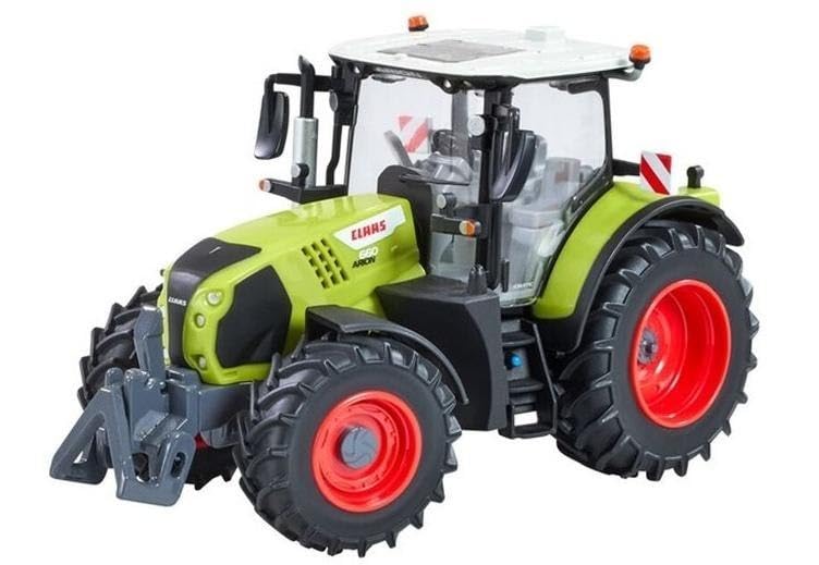 Britains, CLAAS Arion 660 Tractor Miniatura, Réplica Agrícola Escala 1:32, Juguete de Metal Fundición Resistente, Dirección Funcional, Compatible Accesorios Firme, Regalo Infantil y Coleccionista
