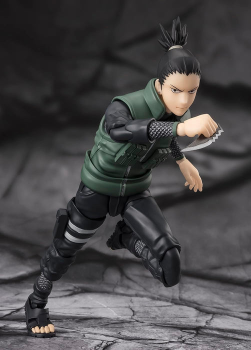 TAMASHII NATIONS - Naruto Shippuden - Shikamaru Nara -Brilliant Strategist- S.H.Figuarts Action Figure