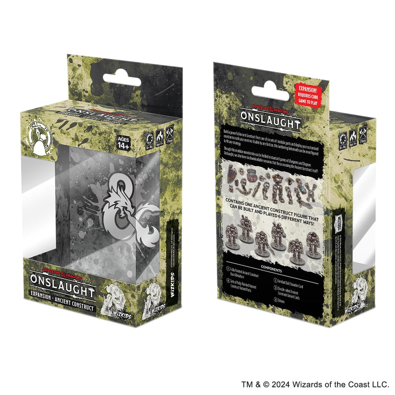 Dungeons & Dragons Onslaught: Expansion - Ancient Construct | DND | Miniature Figures | Pre-Painted