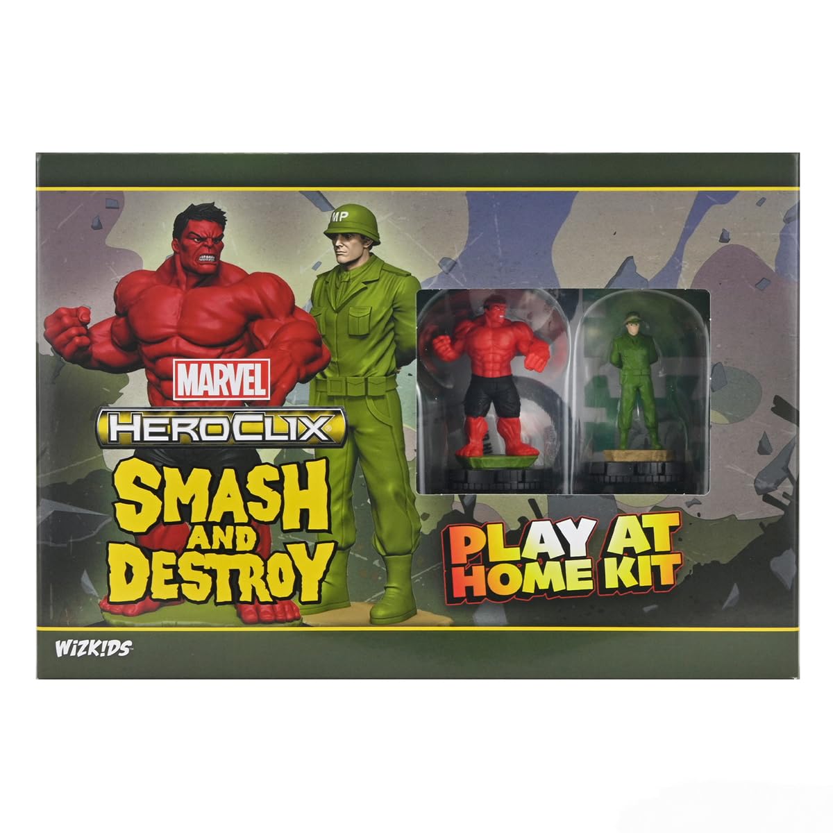 WizKids Marvel HeroClix: Smash and Destroy Play at Home Kit