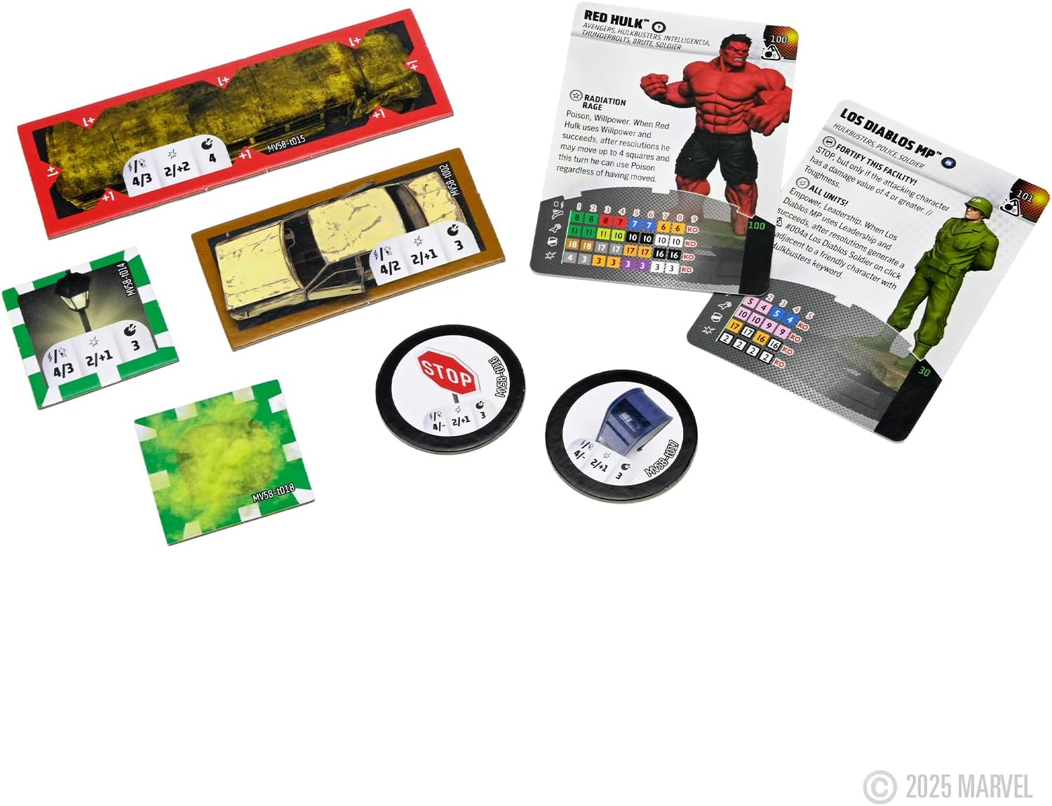 WizKids Marvel HeroClix: Smash and Destroy Play at Home Kit