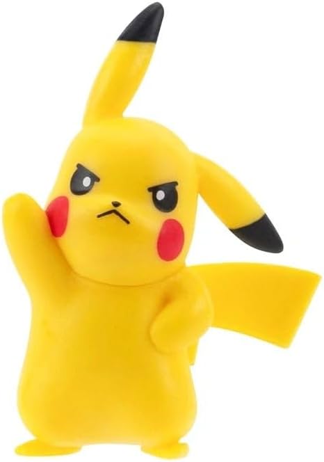 Pokémon Battle Figure 3 Pack - Features 2-Inch Litleo and Pikachu and 3-Inch Floragato Battle Figures