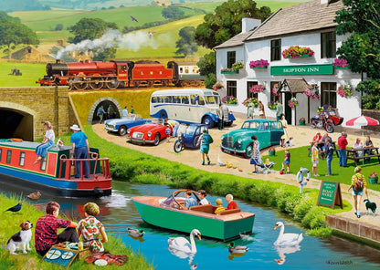 Ravensburger Leisure Days No.2 Exploring the Dales, 1000-teiliges Puzzle für Erwachsene und Kinder ab 12 Jahren