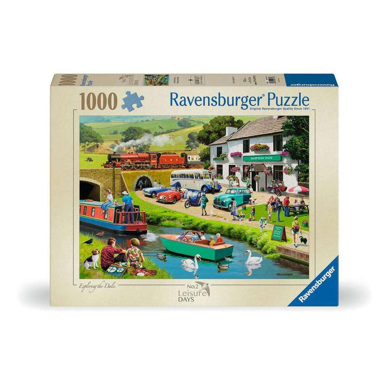 Ravensburger Leisure Days No.2 Exploring the Dales, 1000-teiliges Puzzle für Erwachsene und Kinder ab 12 Jahren