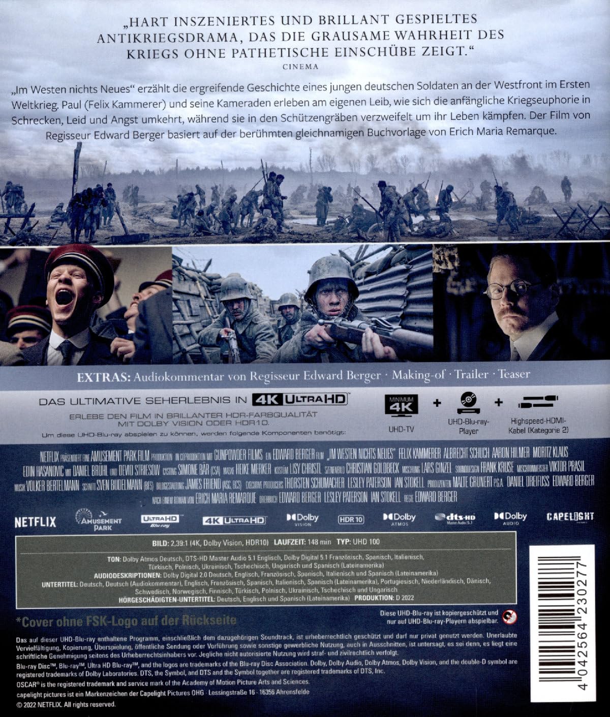 Im Westen nichts Neues (2022) (UHD-Blu-ray