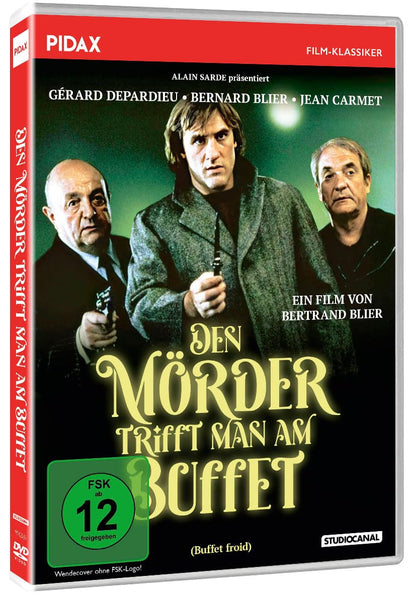 Den Mörder trifft man am Buffet (Buffet froid) / Preisgekrönte und rabenschwarze Krimikomödie mit Gérard Depardieu und Bernard Blier (Pidax Film-Klassiker