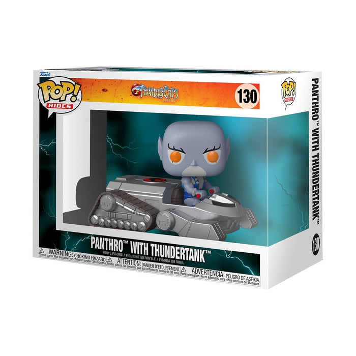 Funko Pop! Rides: TC - Panthro with Thundertank - Thundercats- Figura de Vinilo Coleccionable - Idea de Regalo - Mercancia Oficial - Juguetes para Niños y Adultos - TV Fans