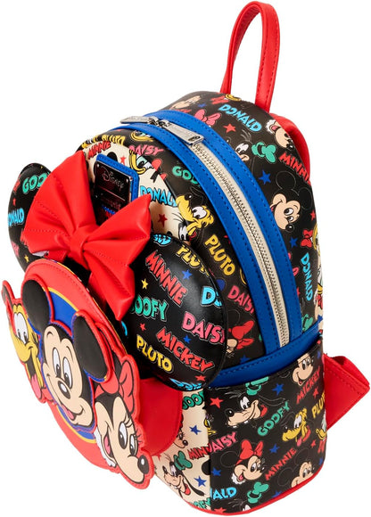 Loungefly Disney Mickey et ses amis Mini sac à dos classique