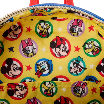 Loungefly Disney Mickey et ses amis Mini sac à dos classique