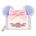 Loungefly Disney Minnie Floral And Lace Ears Zip Around Wallet (Wdwa3269)