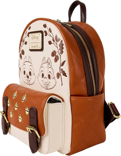 Loungefly Disney - Mini zaino trapuntato Chip and Dale