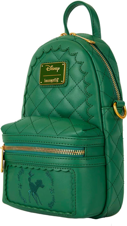 Loungefly Disney Bambi - Borsa a tracolla trapuntata convertibile