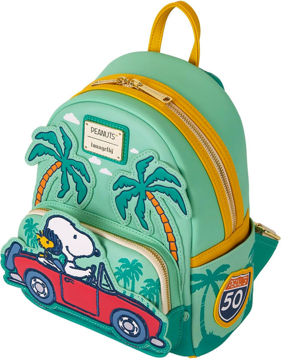 Loungefly Peanuts Snoopy Road Trip Mini Backpack