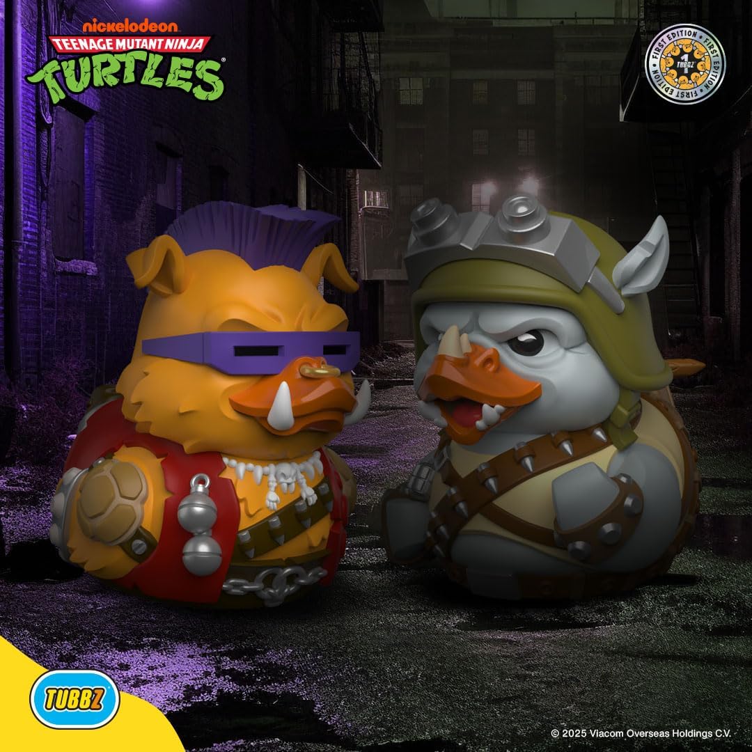 TUBBZ First Edition: Teenage Mutant Ninja Turtles - Bebop Cosplaying Rubber Duck Vinyl Figure